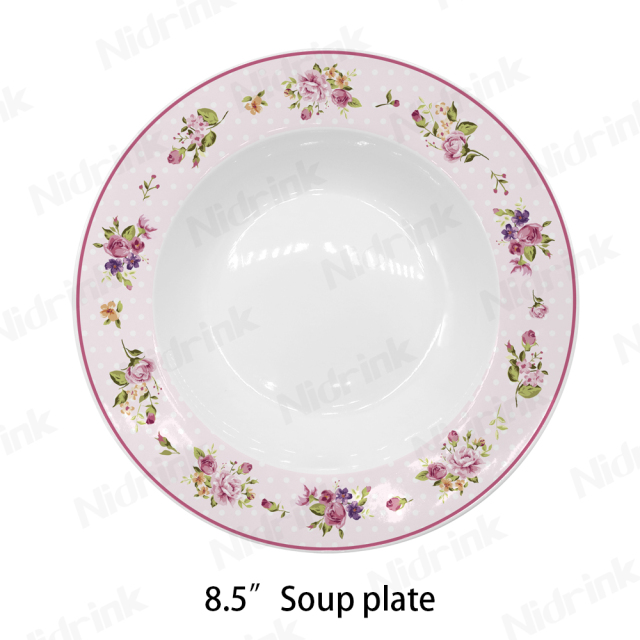 طبق حساء سيراميك، 8.5 بوصة (28.3 سم)، أبيض,طبق حساء سيراميك، 8.5 بوصة (28.3 سم)، أبيض