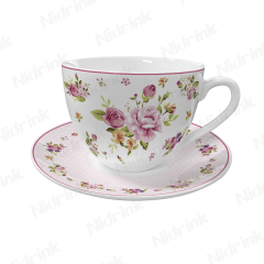New Coffee & Tea Sets Drinkware Cup Set, Flower Ceramic Cup & Saucer, 250ml,New Coffee & Tea Sets Drinkware Cup Set, Flower Ceramic Cup & Saucer, 250ml
