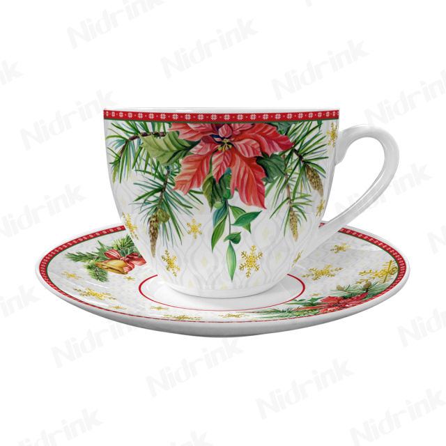 Christmas Festival Coffee & Tea Gift Set - 250ml Coffee Cups,Christmas Festival Coffee & Tea Gift Set - 250ml Coffee Cups