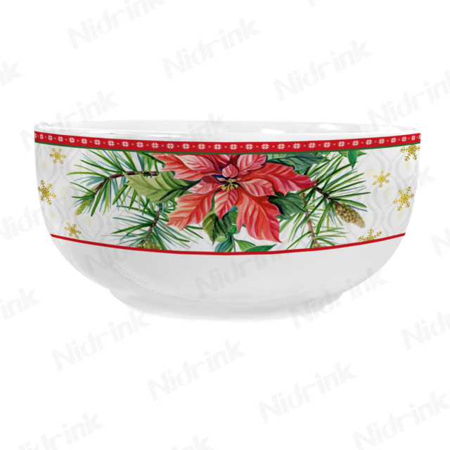 5.5" Christmas Festival Household Rice/Noodle Bowl - 14cm,5.5" Christmas Festival Household Rice/Noodle Bowl - 14cm