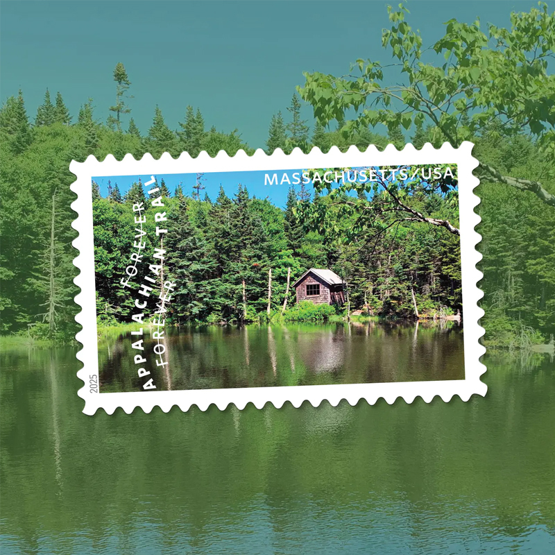 2025 The Appalachian Trail Forever Stamps, Sheet of 15 |Multiple Stamp Designs