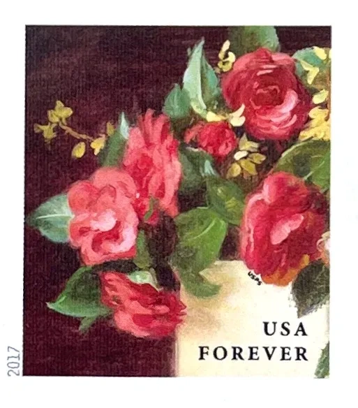 (2017) USPS Flowers from The Garden Forever Stamps