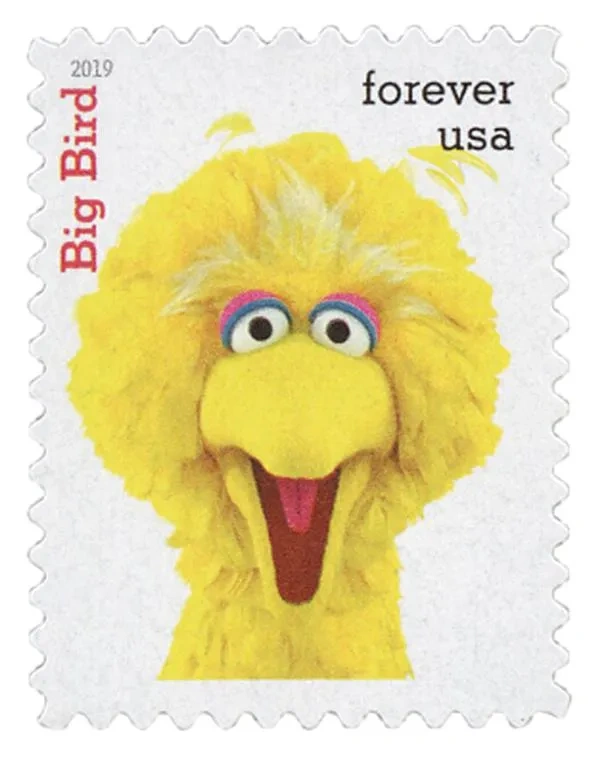 2019 USPS Sesame Street Forever Postage Stamps