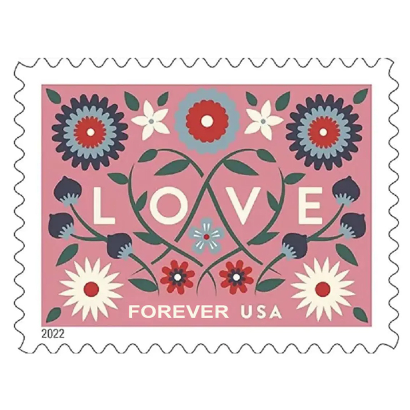 2022 Love Forever Stamps