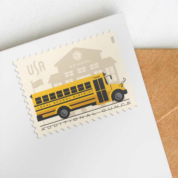 (2023) USA School Bus Additional Ounce Stamps