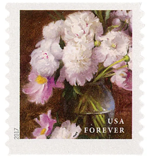 (2017) USPS Flowers from The Garden Forever Stamps