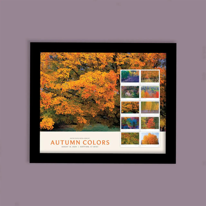 2024 forever stamps Autumn Colors