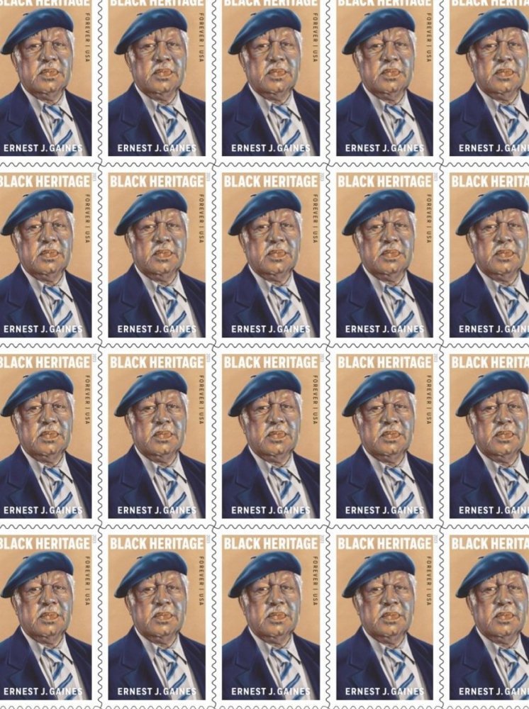2023 Mint US Ernest J. Gaines Forever Stamps