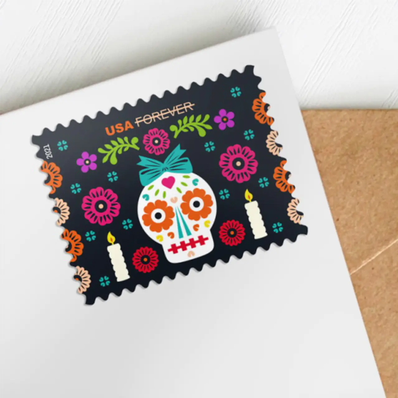 Day of the Dead Stamps - 2021
