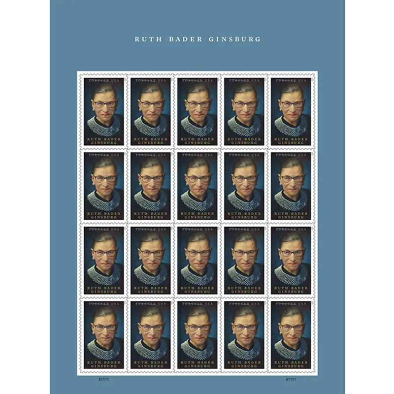 Ruth Bader Ginsburg Forever Stamps 2023