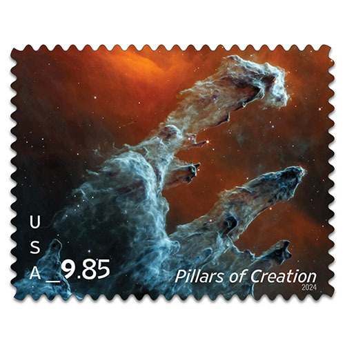 2024 USPS Pillars of Creation forever stamps