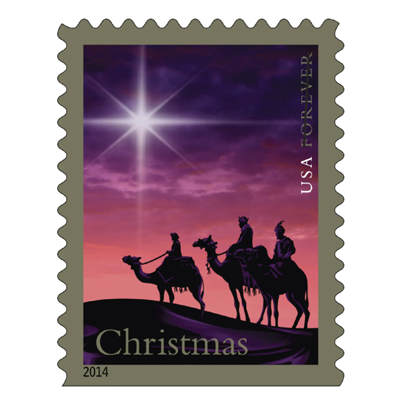 2014 Christmas Magi Forever Stamps of 20