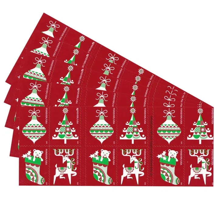 (2020) USPS Holiday Delights Forever Stamps