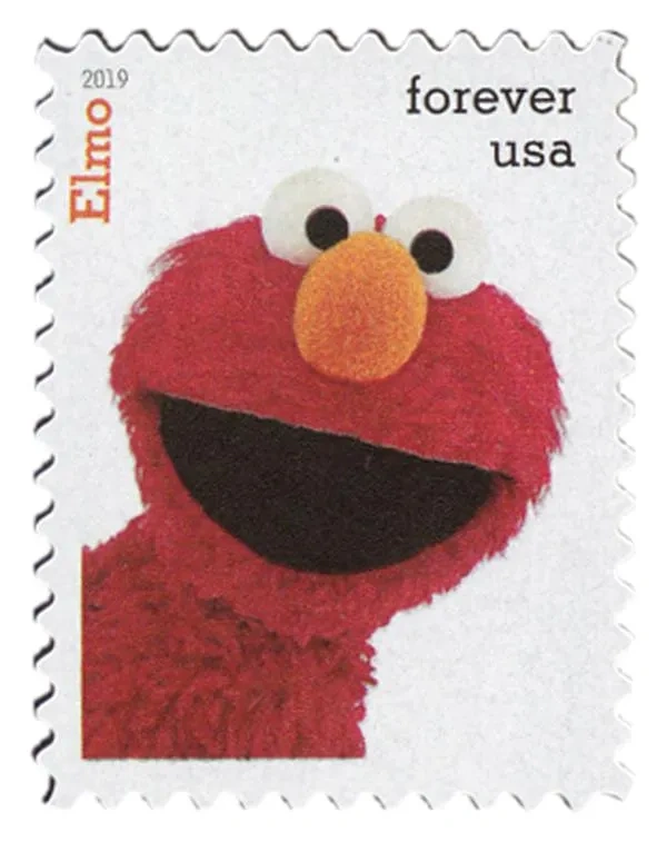 2019 USPS Sesame Street Forever Postage Stamps