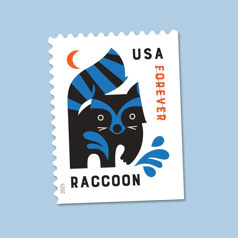 2025 Baby Wild Animals Stamps, Booklet of20