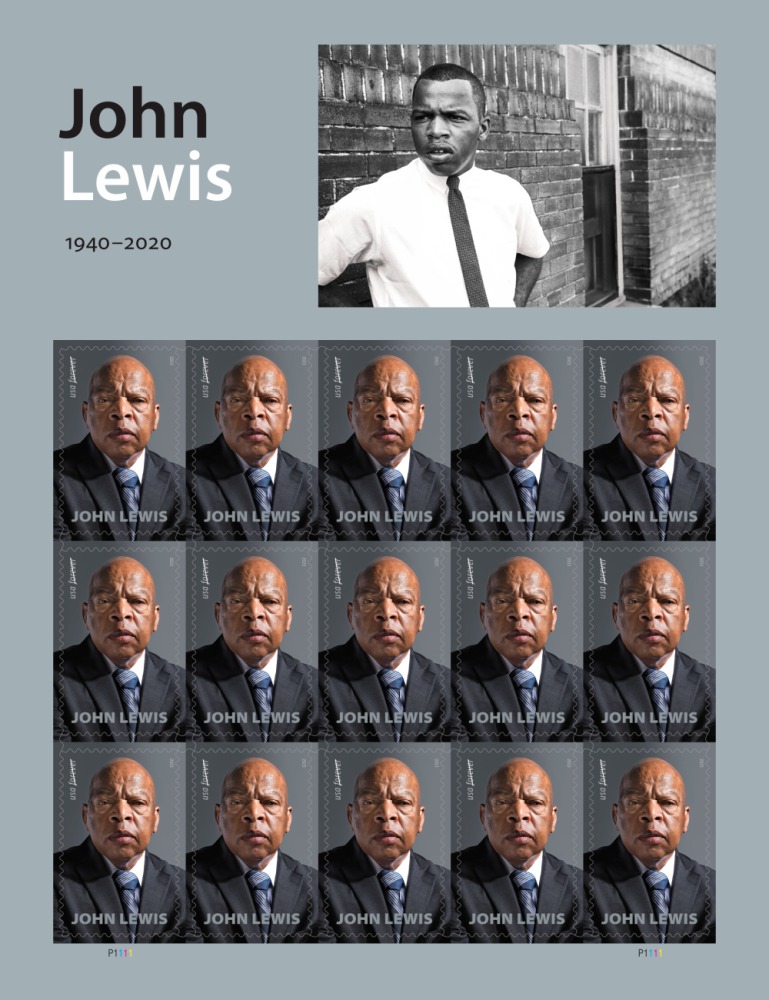 2023 First Class Postage Stamps for John Lewis
