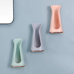 Huamili Wall Mounted Electric Toothbrush Holder Storage Rack Toothbrush Base for Bathroom