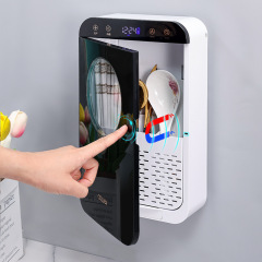 New Family Style Wall Mounted Disinfected Chopstick Holder Household Bucket Storage Box Rack for home