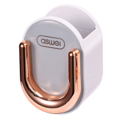 Huamili Hair Dryer Storage Hanging Rack Storage Support Rack Without Punching Holes for Bathroom Toilet