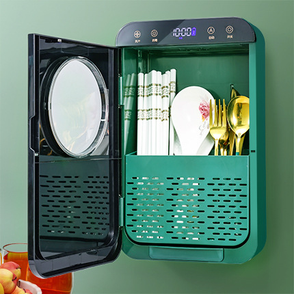 New Family Style Wall Mounted Disinfected Chopstick Holder Household Bucket Storage Box Rack for home