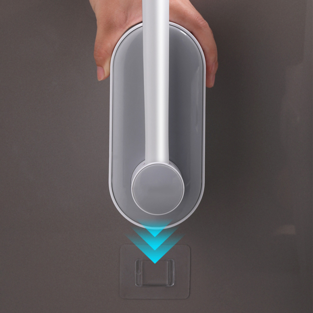 Disposable toilet brush without dead corners, household toilet cleaning brush replacement head mounted wall mounted toilet set