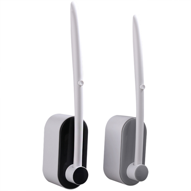Disposable toilet brush without dead corners, household toilet cleaning brush replacement head mounted wall mounted toilet set