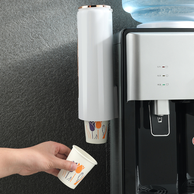 Huamili Automatic Cup Dropping Device Paper Cup Holder Water Cup Storage Box Cup Holder for Disposable Cups