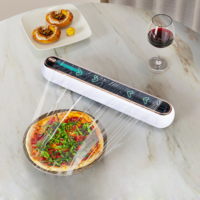 Huamili Magnetic Cutting Tools Disposable Sliding Knife Cling Film Cutter for kitchen