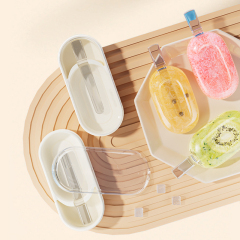 Ice cream mold made of silicone, home made DIY cheese, food grade frozen ice cream with lid, ice box mold