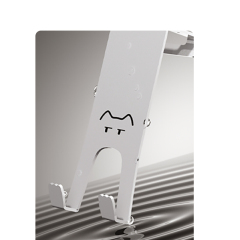 Factory Direct Sales of Simple Wall Mounted Cat Shaped Clothes Hooks for Badroom Living Room Home