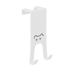Factory Direct Sales of Simple Wall Mounted Cat Shaped Clothes Hooks for Badroom Living Room Home
