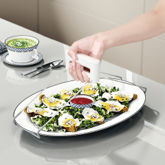 Huamili High Temperature Resistant And Anti Slip Anti Scald Clip Bowl and Dish Holder Household Bowl Holder Plate Lifting and Bowl Holder for Kitchen