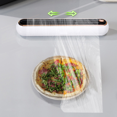 Huamili Magnetic Cutting Tools Disposable Sliding Knife Cling Film Cutter for kitchen