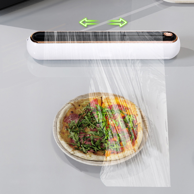 Huamili Magnetic Cutting Tools Disposable Sliding Knife Cling Film Cutter for kitchen