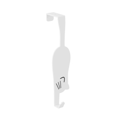 Factory Direct Sales of Simple Wall Mounted Cat Shaped Clothes Hooks for Badroom Living Room Home