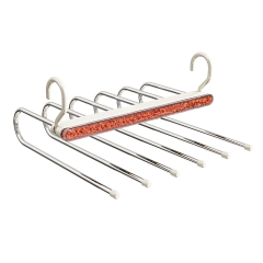 Huamili Aromatherapy Pull-Out Pants Rack | Top-Mounted Sliding Closet Hanger with Anti-Mold & Insect Protection