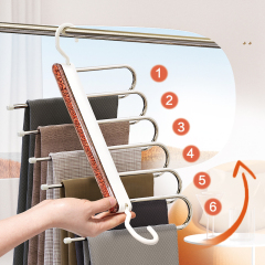 Multi functional underwear vest storage artifact, home dormitory hook, wave drying rack, wall rack, sling hanger