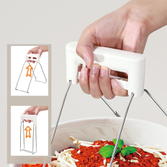 Huamili High Temperature Resistant And Anti Slip Anti Scald Clip Bowl and Dish Holder Household Bowl Holder Plate Lifting and Bowl Holder for Kitchen
