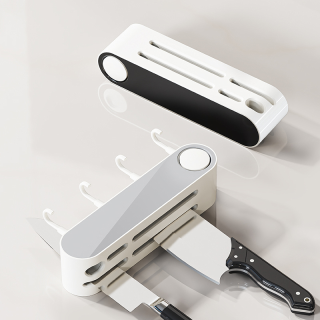 Huamili Knife Holder & Sharpening Stone Storage Load-Bearing Hooks