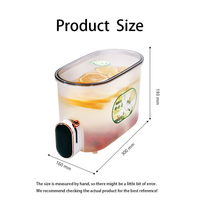 Wholesale Pot for Brewing Fruit Drinks Placed in Refrigerator for Food Grade Summer Fruit Tea and Lemon Tea and Cold Water of Household Plastic Bucket