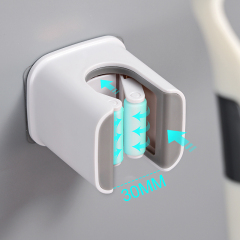 Huamili Wall Artifact No Punching Mop Hook Hanging Broom Mop Clip Buckle for Bathroom