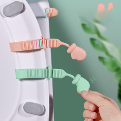 Huamili Silicone Toilet Seat Raise Lifter Bath & Toilet Supplies