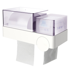 Huamili custom creative home office desktop paper towel storage napkin holder plastic daily necessities paper towel box