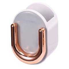 Huamili Small and Convenient air Duct Shelf, Storage, TPR Soft Adhesive Protection, Small and Large Hair Dryer Can Be Used