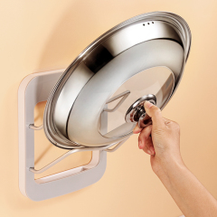 Huamili Pot Lid Rack Pan Knife Rack Cover Organizer Holder Cabinet Standing Pot Cover Hanging Rack Cookware Storage Shovel Shelf