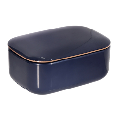Huamili Plastic Drain Layer Travel Washing Soap Box With Lid Seal Leak-proof Dish Case Non-slip Soap Case