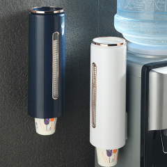 Huamili Automatic Disposable Paper Cup Dispenser Dust-Proof for Household Use Convenient Storage Boxes & Bins