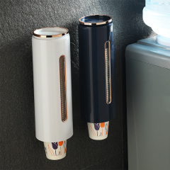 Huamili Automatic Disposable Paper Cup Dispenser Dust-Proof for Household Use Convenient Storage Boxes & Bins