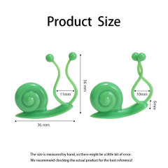 Huamili 3D Mini Plastic Multifunction Garden Snail Fixing Vines Holder Self Adhesive Hook Plant Climbing Wall Agriculture