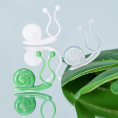 Huamili 3D Mini Plastic Multifunction Garden Snail Fixing Vines Holder Self Adhesive Hook Plant Climbing Wall Agriculture